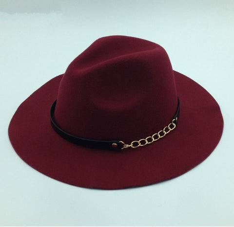 Winter Style Women Fedoras Hat