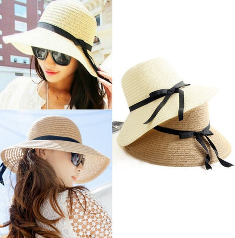 Summer Foldable Straw Hat