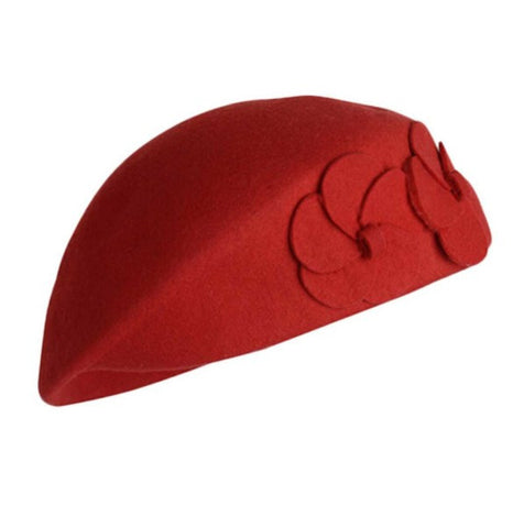Felt French Beret Caps Pillbox