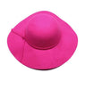 Elegant Wool Wide Brim Fedora Hat
