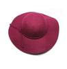 Elegant Wool Wide Brim Fedora Hat